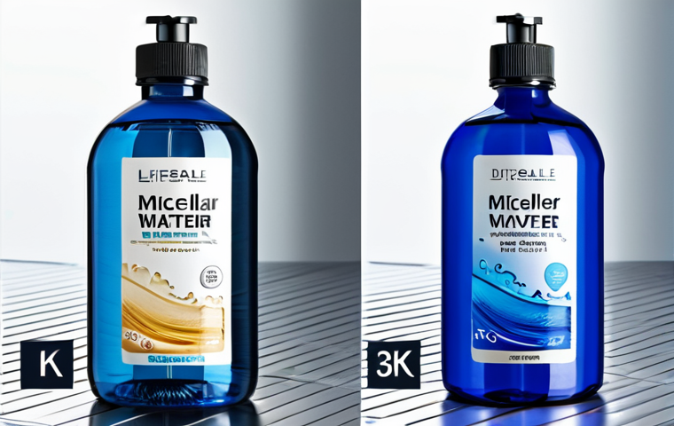 Absolutely! Here are two image prompts for Stable Diffusion XL based on the micellar water guide, tailored for safe and professional outputs: